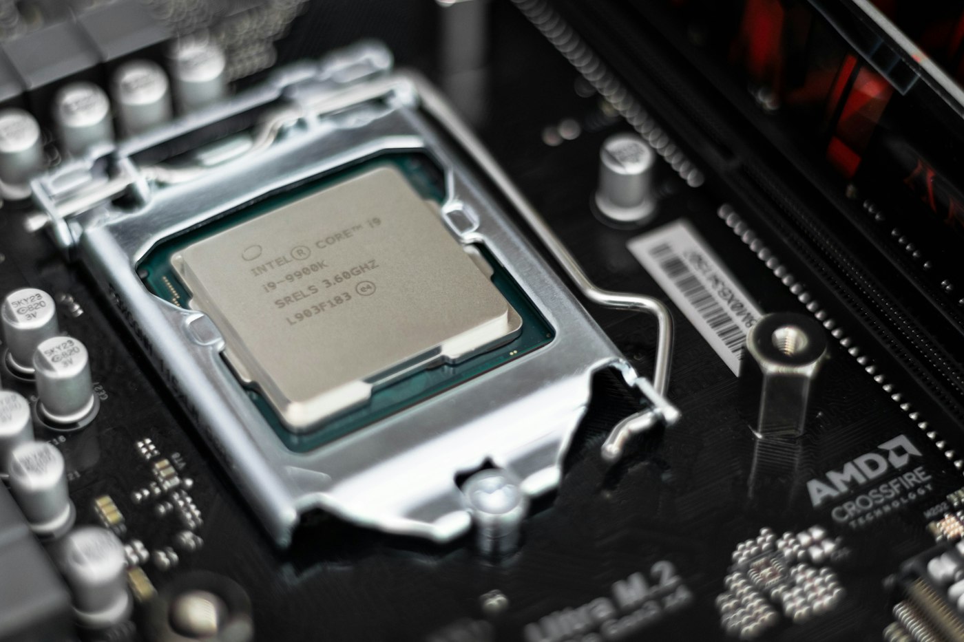 Circuit board and electronics — illustrative stock, not a photo of devices in the Apple–OpenAI litigation
