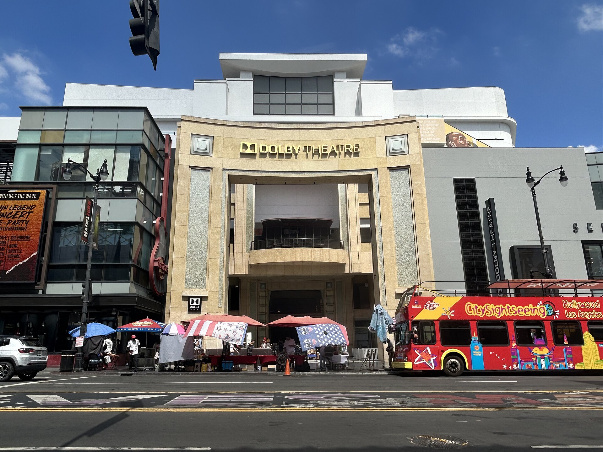 Dolby Theatre in Hollywood, illustrative of entertainment industry