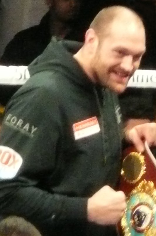 Illustrative boxing-ring stock — not a Fury or Joshua fight photo