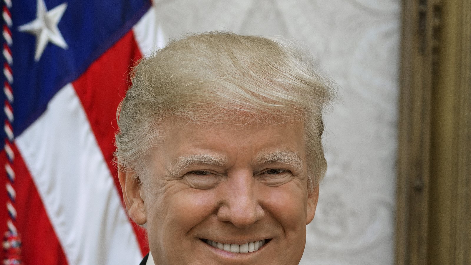 Official White House portrait of President Donald Trump, 2017 (file photo)